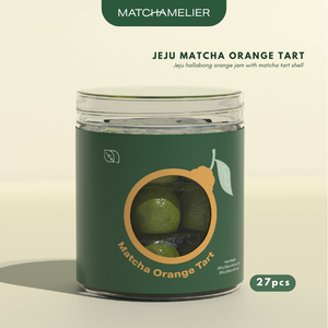 MATCHAMELIER Matcha Orange Tart 27pcs