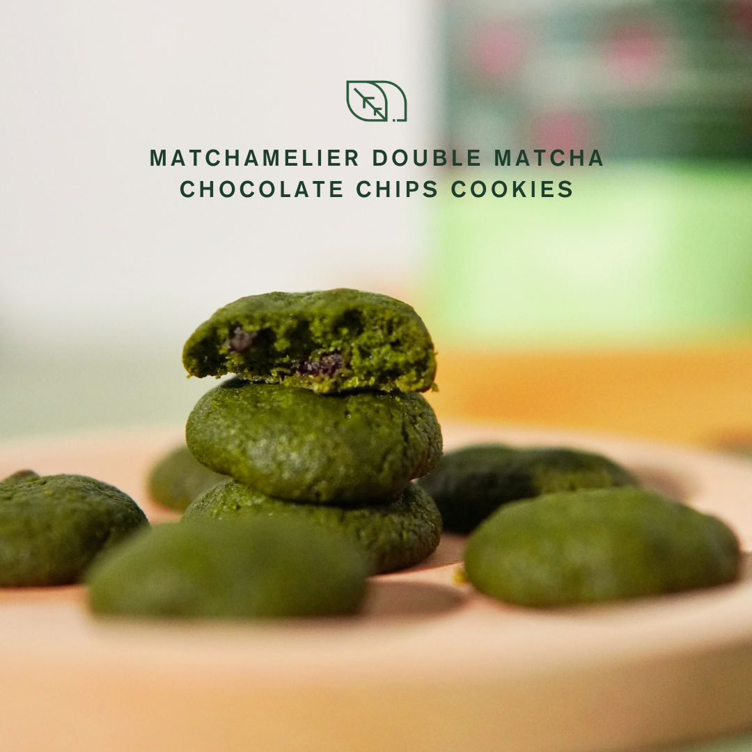 MATCHAMELIER Double Matcha Chocolate Chips Cookies 110g